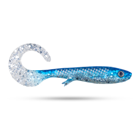 Silver Blue Glitter (UV)