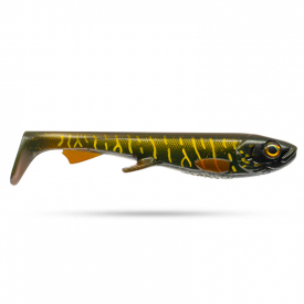 Wolfcreek Shad 25cm, 120g - Green Motoroil Pike