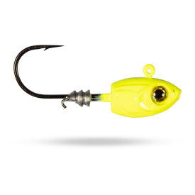 Z-man Micro Shad HeadZ - Chartreuse 1.75g, 1/16oz