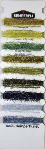 Semperfli Straggle String Mixed Pack - Naturals Collection dans le groupe Hameçons et terminal tackle / Fabrication mouche / Matériel de montage de mouches / Yarn et chenille l\'adresse Sportfiskeprylar.se (sem-straggle-mix-nat)