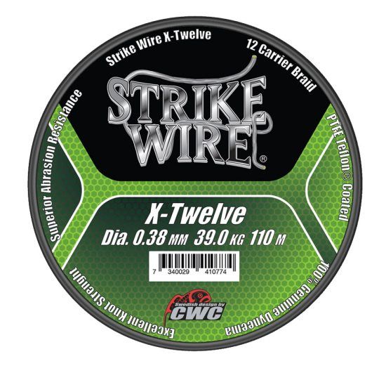 Strike Wire X12 - 0.38 dans le groupe Lignes / Tresses l\'adresse Sportfiskeprylar.se (60-X038-01101)