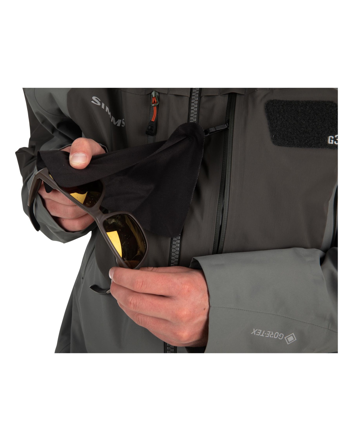 Veste SIMMS Guide Classic Carbon 3XL - Vestes et blousons de Pêche