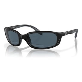 Costa Brine Readers - 11 Matte Black - Gray 580P C-Mate 2.50