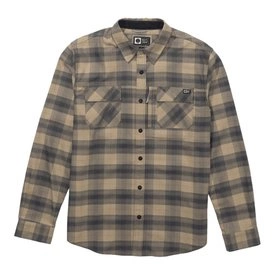 Salty Crew Fathom Ls Tech Flannel Khaki