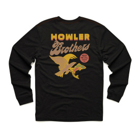 Howler Bro's Longsleeve T-Shirt Osprey Prey Black