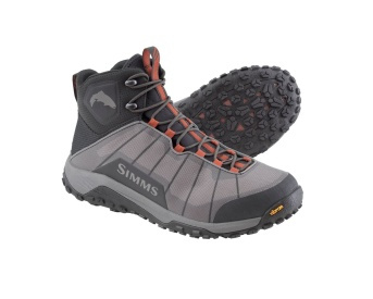 Simms Flyweight Wading Boots Boot Vibram Steel Grey 7/40