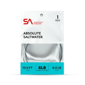 SA Absolute Saltwater Leader 10' 20 lb (0,33 mm)