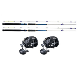 Okuma Magda Finn 7'0 15-30lbs w. Magda Pro 20DXT Trolling Combo 2-Pack