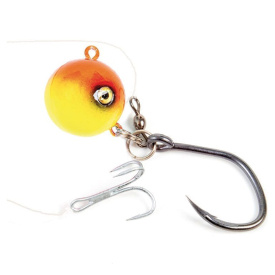 Fladen Deadbait Halibut Rig, 300g Yellow/Red, 12/0 & 3/0 Hook