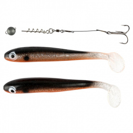 IFISH The Demon 15cm, 2-pack ink. Stinger & 5g Link Head - Silver Sally