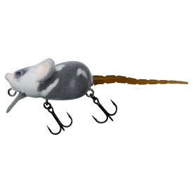 Illex Momouse 7g - White & Grey Mouse