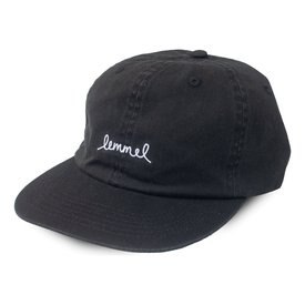 Lemmel Cap Lemmel Logo - Black