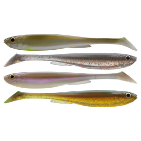 Daiwa Prorex Slim Shad Y 7,5cm (5pcs) - Nature Color Set