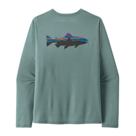 Patagonia M's L/S Cap Cool Daily Shirt Fitz Roy Trout BSLX