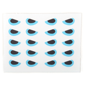 Angry Predator Eyes Light Blue 8mm