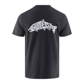 Grundéns Eat Your Words HD Pocket Tee Black Salmon Graphic