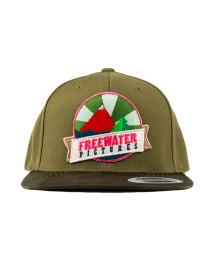 Freewater Pictures Snapback - Camo/Green