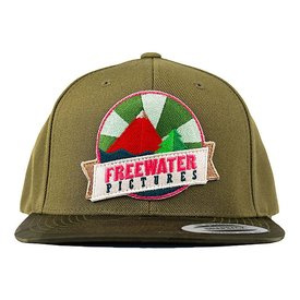 Freewater Pictures Snapback - Camo/Green