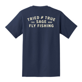 Sage Tried and True Pocket T-shirt Navy