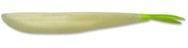 Fin-S Fish, 10cm, Glow Chartreuse Tail - 8pack