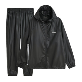 Tretorn Packable Rainbreaker Set, Black
