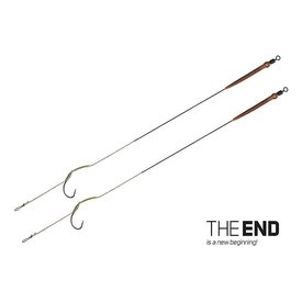 Delphin The End Skin Rig 2-pack - 20 cm/25 lbs/#4