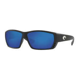 Costa Tuna Alley 11 Matte Black Blue Mirror 580P