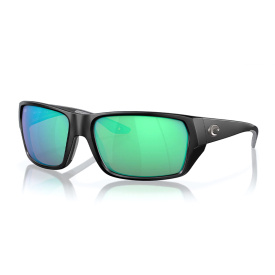 Costa Tailfin Matte Black Green Mirror 580G