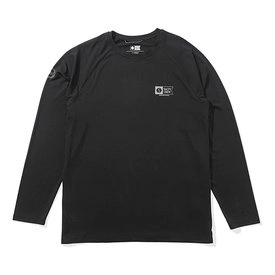 Salty Crew Mariner Ls Tech Tee Charcoal