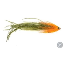 Vision Pike - Beast Orange/Olive fly #6/0