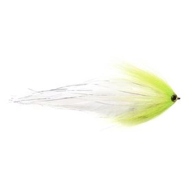 Vision Pike - Deceiver White/Chartreuse fly #6/0