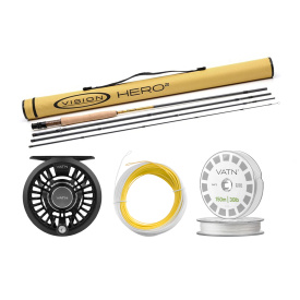 Vision Trout HERO² Dry Fly Taper+ Flugset - 9' #4