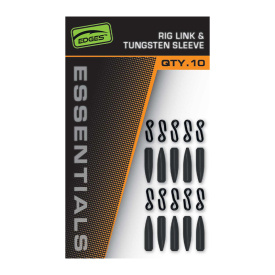Fox Edges Rig Link and Tungsten Sleeve 10-pack