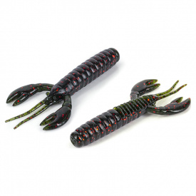 Molix Craw Flex 7,6cm (6-pack) - Watermelon Red & Black
