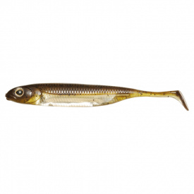 Fish Arrow Flash J Shad 3'' (7-pack) - #01 Green Pumpkin/Silver
