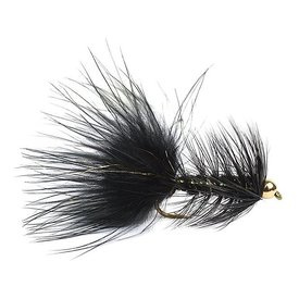 Wolly Bugger Gold Head Black size 8