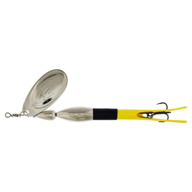 Westin Fc Bullet #5 40g - Black/Flouro Yellow Silver Blade