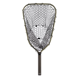 Rising Lunker Landing Net Clear 25cm handle - Stealth