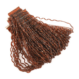 Nature's Spirit Disco Wavy Legs - Brown / Orange