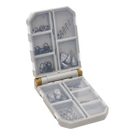 Westin Rigging Box Rigs And Leaders Accessories Up To 39kg Black Nickel 65Pcs