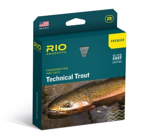 RIO Premier Technical Trout DT Fly Line Sky Blue/Peach# 3