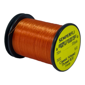 Semperfli Classic Waxed Thread 110m 8/0 - Orange