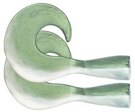 Sparetail Zonker Tail C21 Green/Pearl White 2-pack