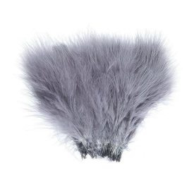 Wolly Bugger Marabou - Shad Gray