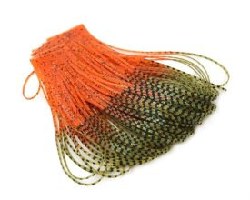 Wapsi Barred Fire Tip Sili Legs - Avocado/Orange Tip