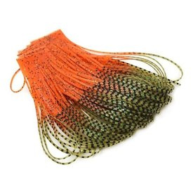 Wapsi Barred Fire Tip Sili Legs - Avocado/Orange Tip