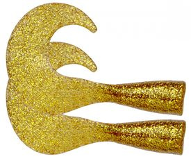 Sparetail Zonker Tail, 2-pack (Gold/glitter)