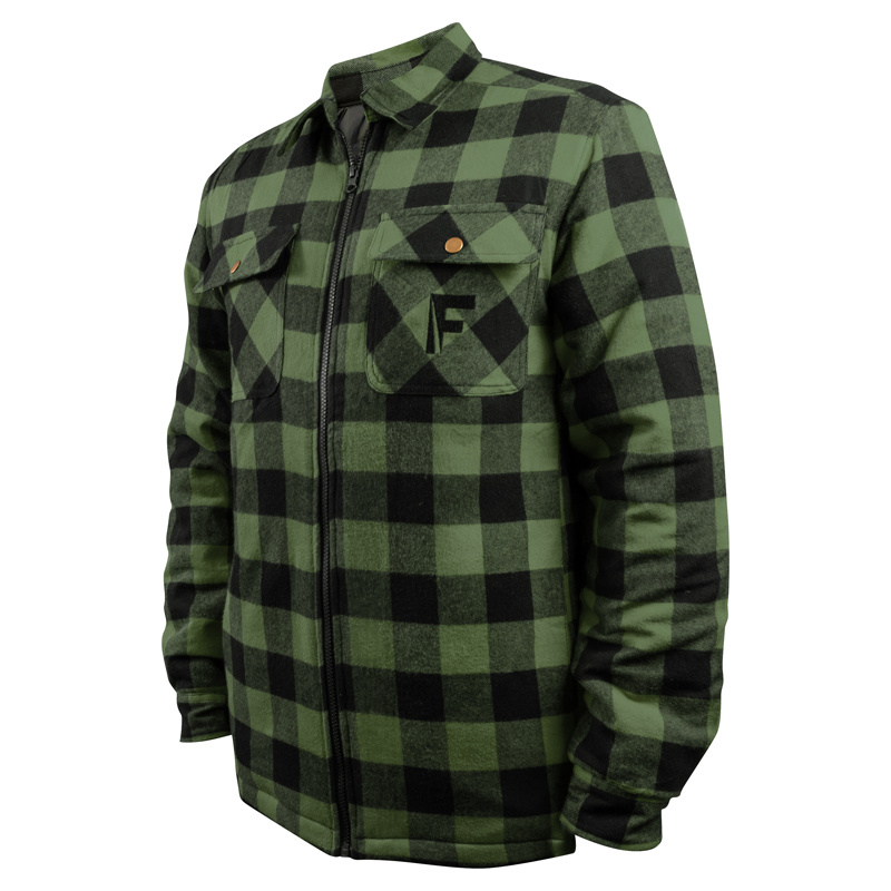 Fladen Forest Insulated Shirt Green/Black