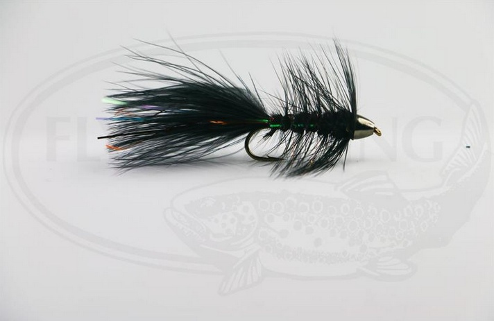 Wolly Bugger Cone Black size 8
